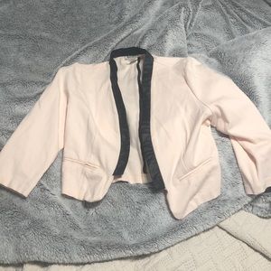 Pink Body Central Blazer worn once